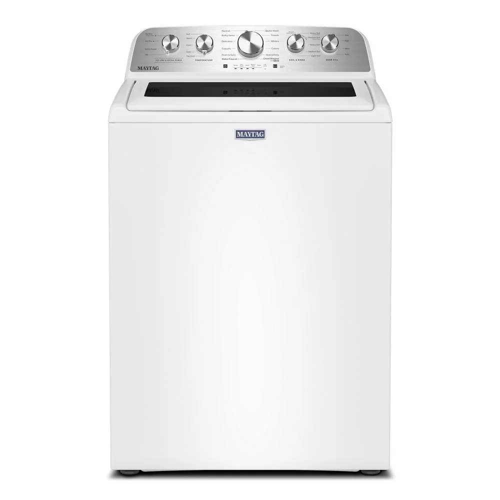 Expertly Made 4.7 Cu Ft. Top Load Agitator Washer with Extra Power and Pet Pro Option Versatile