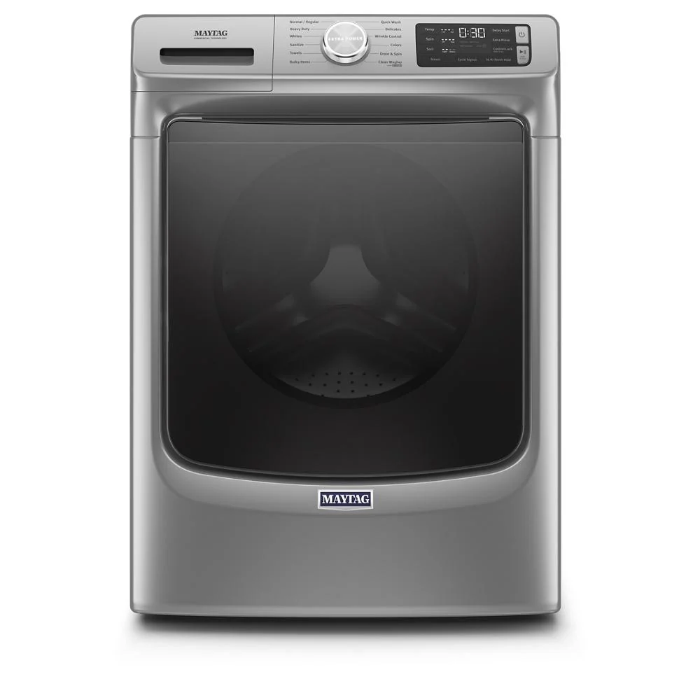 Versatile Front Load Washer with Extra Power and 16-Hr Fresh Hold® option – 4.8 cu. ft. Certified