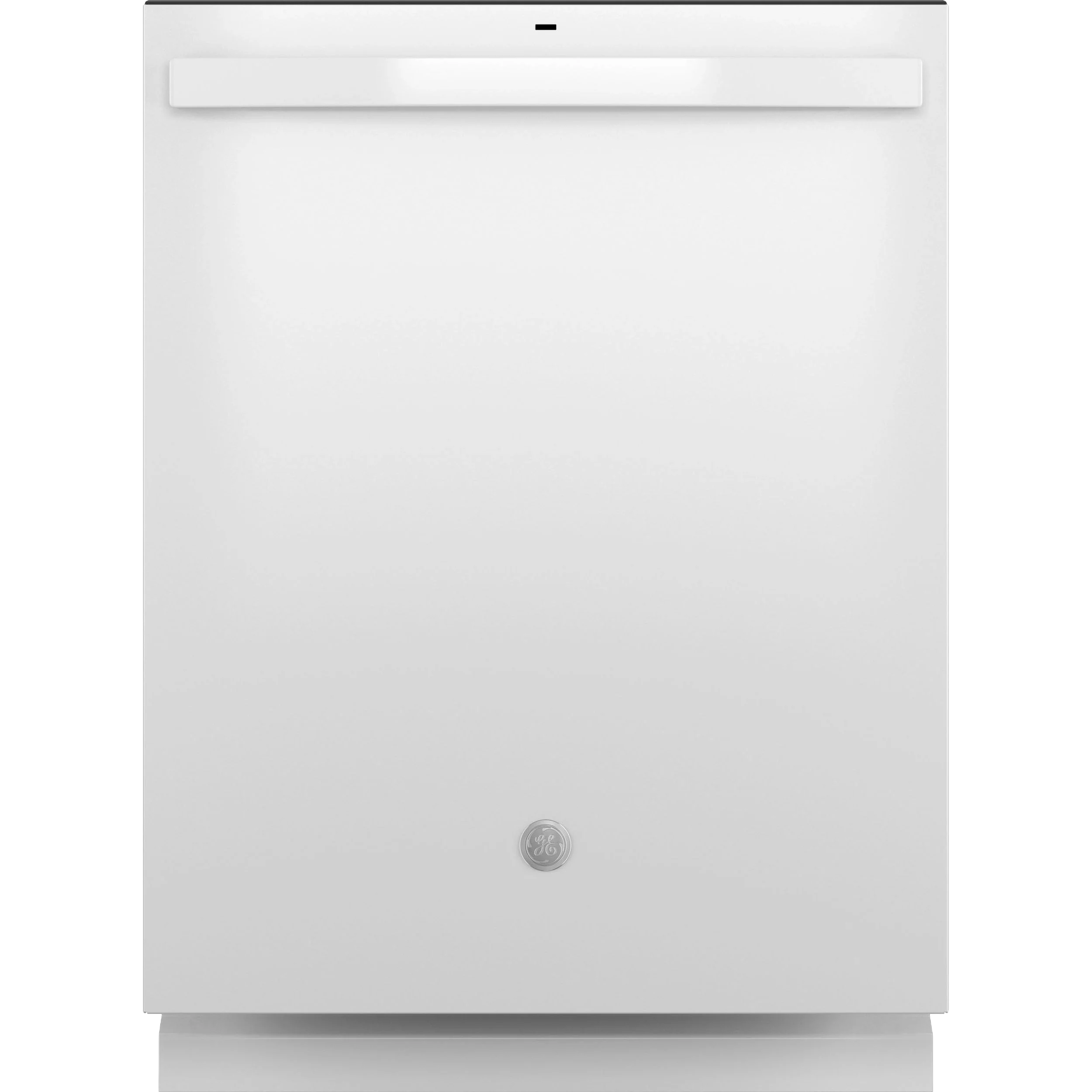 User-Friendly GE® ENERGY STAR® Top Control with Plastic Interior Dishwasher with Sanitize Cycle Dry Boost Powerful