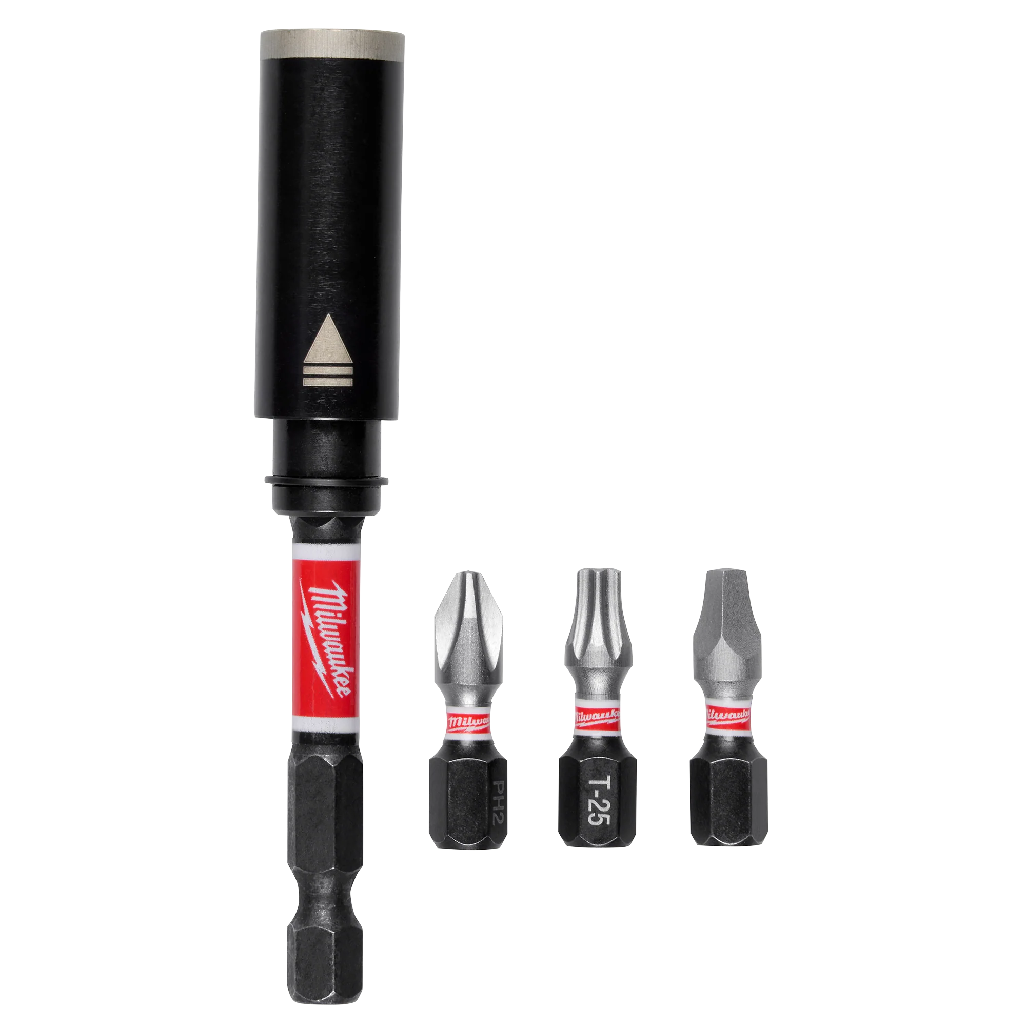 Authentic Milwaukee SHOCKWAVE™ Impact Duty 3in. Screw-Holding Bit Holder Insert Bit Set 4Pc Premium Material