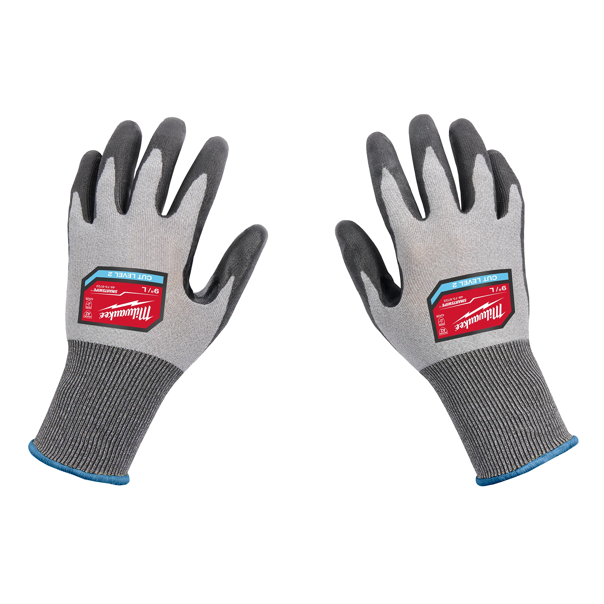 Dependable Milwaukee Cut Level 2 High Dexterity Polyurethane Dipped Gloves – L Secure