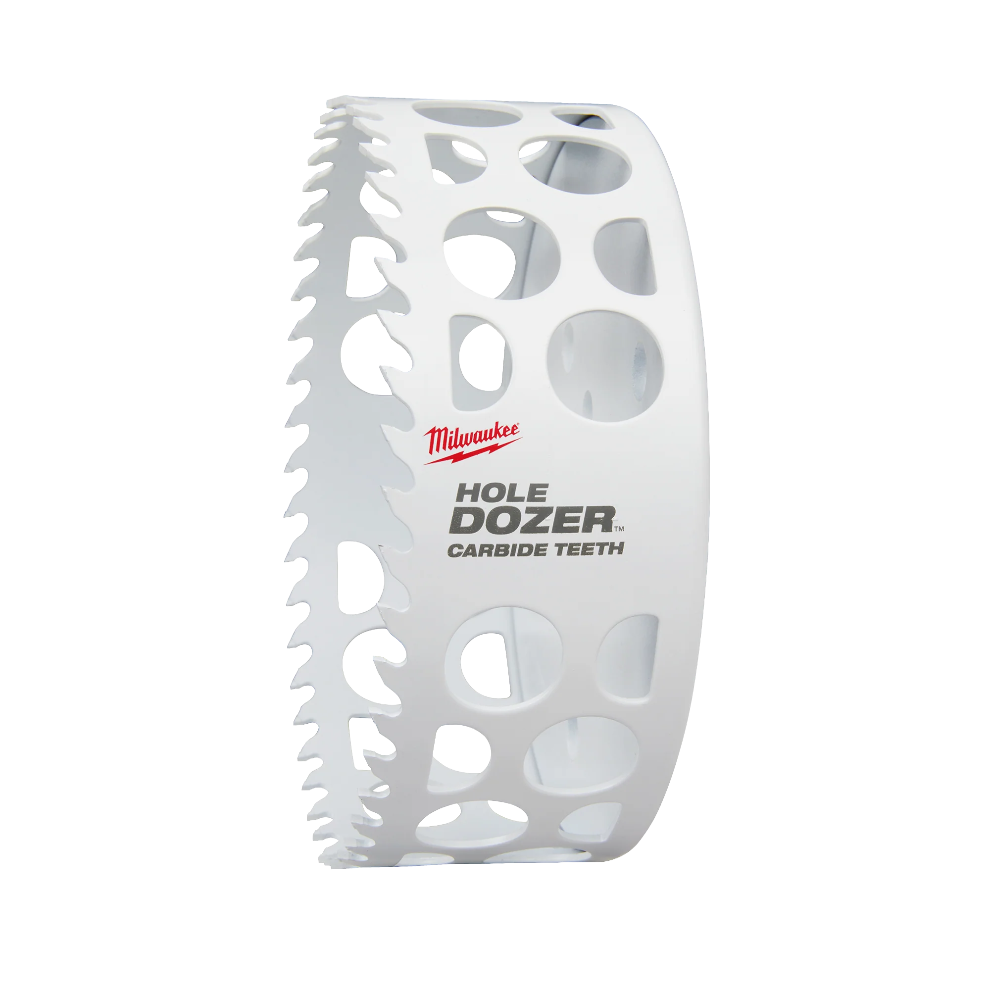 Reusable Milwaukee 6 HOLE DOZER™ with Carbide Teeth Hole Saw Premium Material