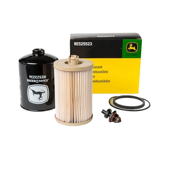 Easy-to-Use John Deere RE525523 Primary and Final Fuel Filter Kit High-Quality