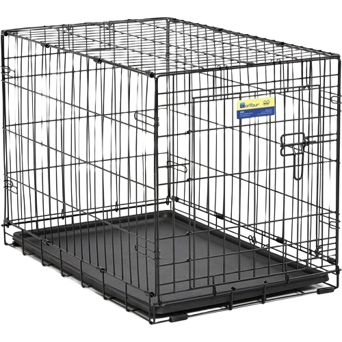 Elegant Midwest Contour Single Door Dog Crate 30x19x21 Durable
