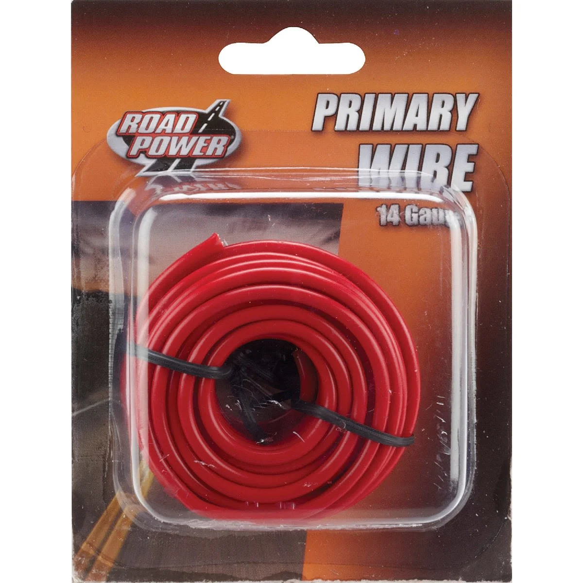 Genuine Road Power 17 ft. Red 14 Gauge PVC-Coated Primary Wire Long-Lasting
