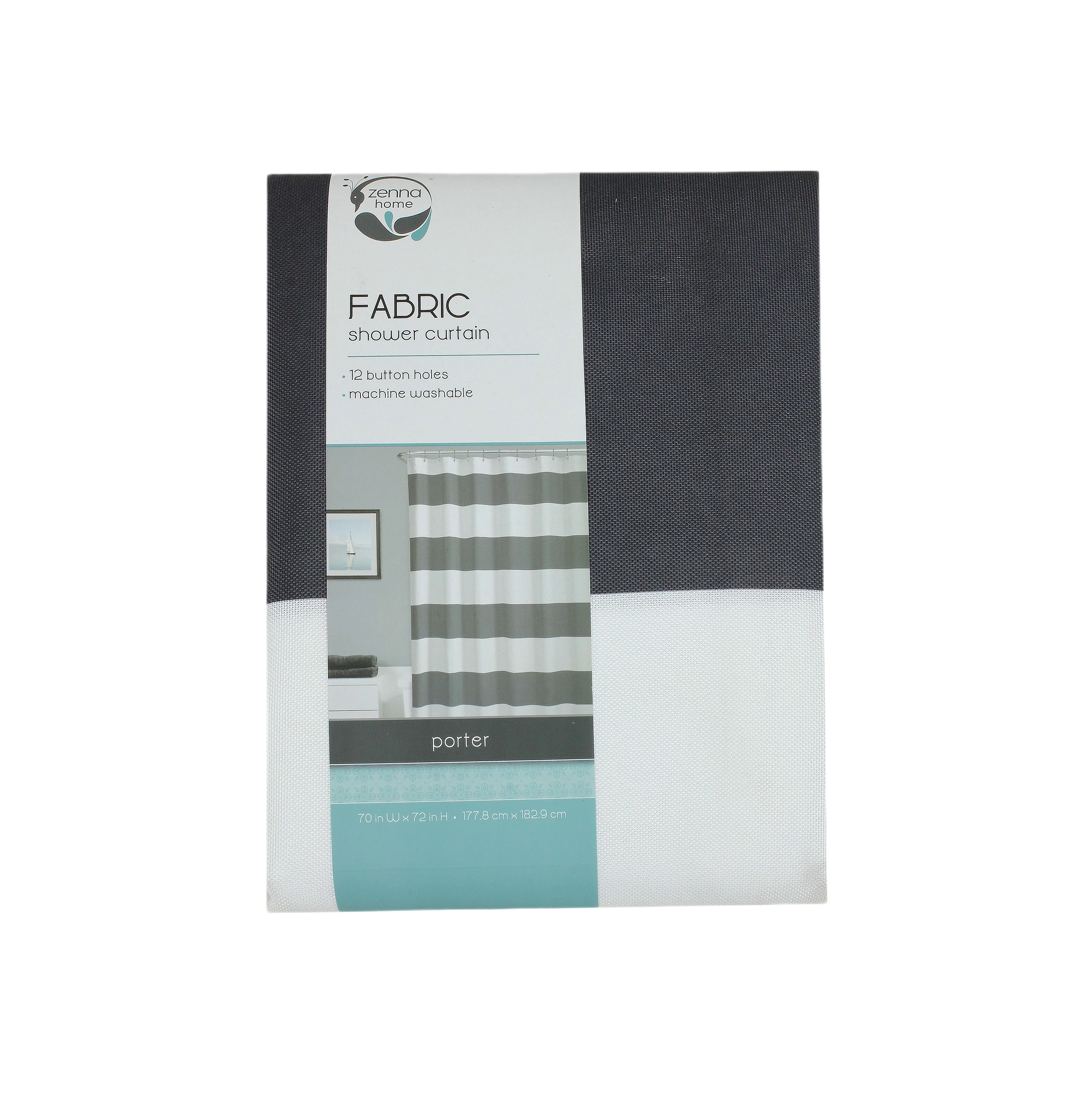 Clean Zenith Porter Shower Curtain Exclusive