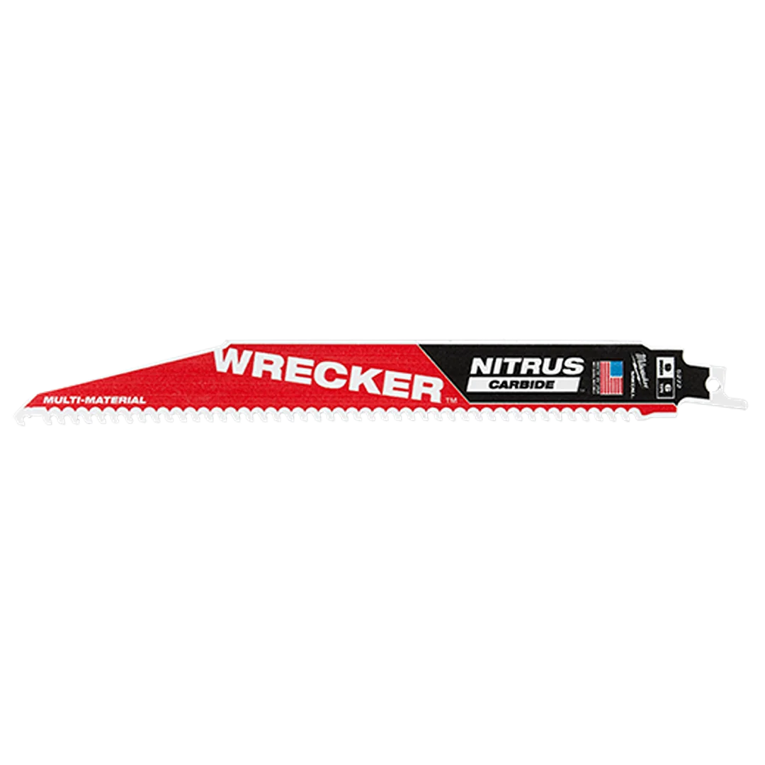 Professional Milwaukee The Wrecker™ SAWZALL® 12 Nitrus Carbide™ Blade Pure