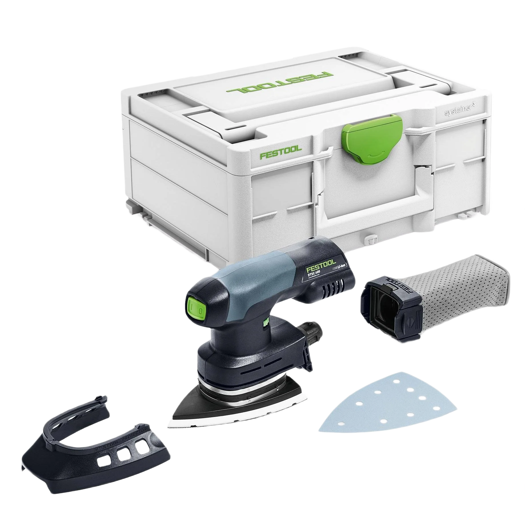 Smooth Festool 577512 Cordless Delta Sander DTSC 400-Basic Solid