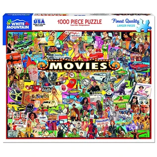 Outstanding White Mountain The Movies Jigsaw Puzzle 1000 Piece Specialty