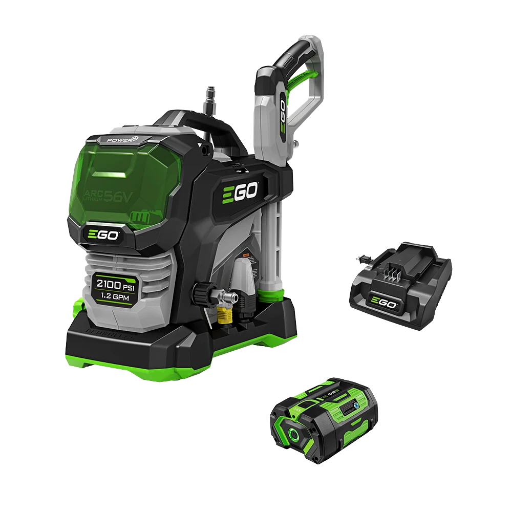 Relaxed EGO POWER 2100 PSI Compact Pressure Washer with 6.0Ah Battery and 320W Charger Healthy