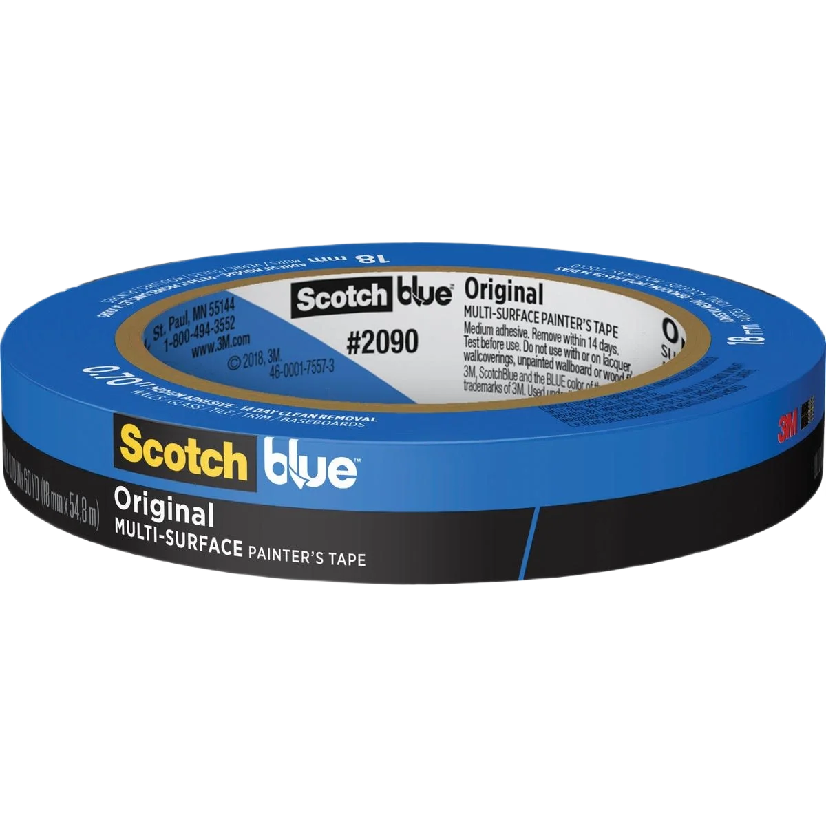 Effective 3M Scotch Blue Painter’s Tape 0.70 in. x 60 yd. Practical