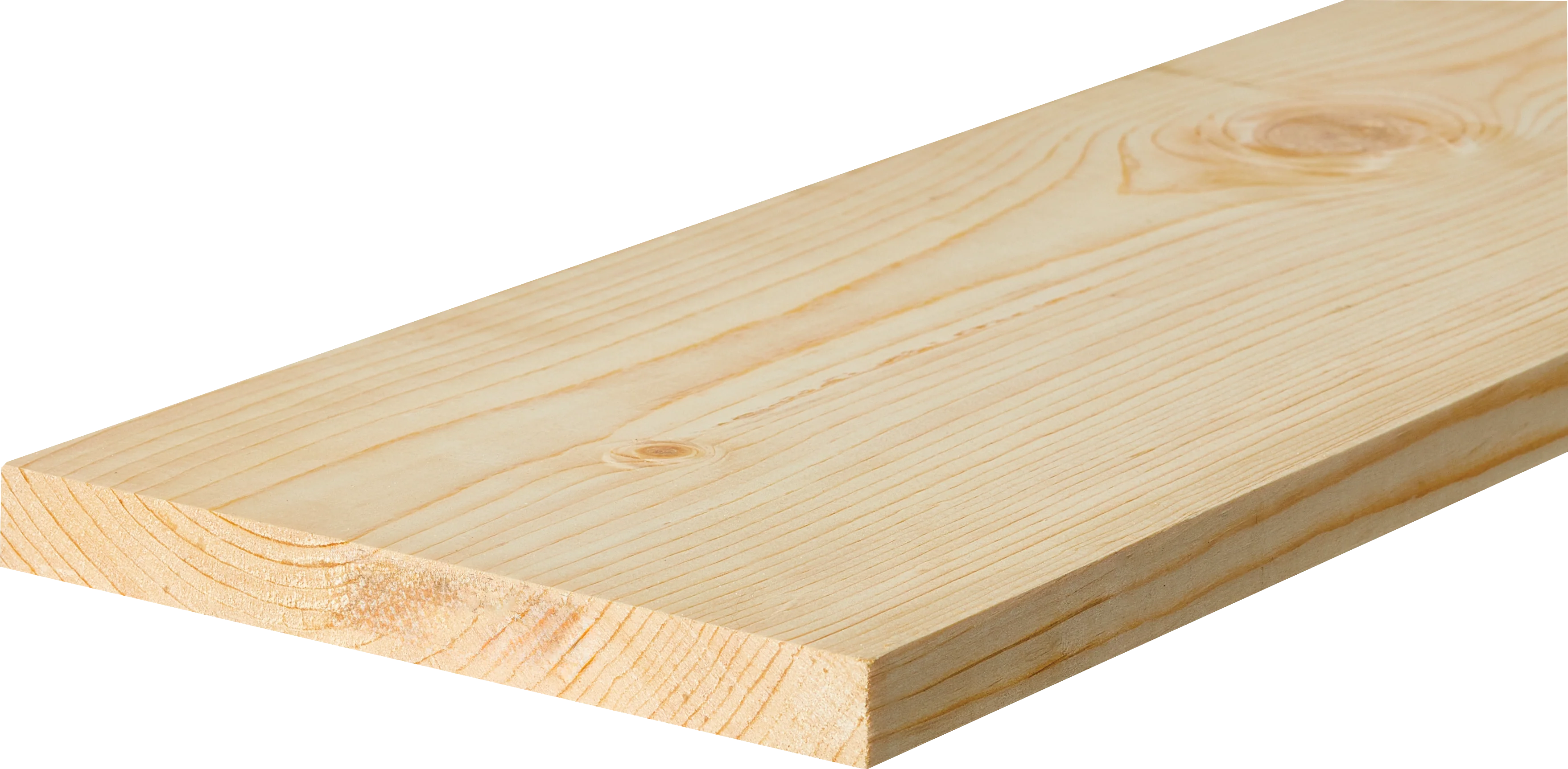 Healthy Parksite Interfor 1×8 12-ft. Reserve Pine 2 BTR S4S Micro EE KD High-Performance