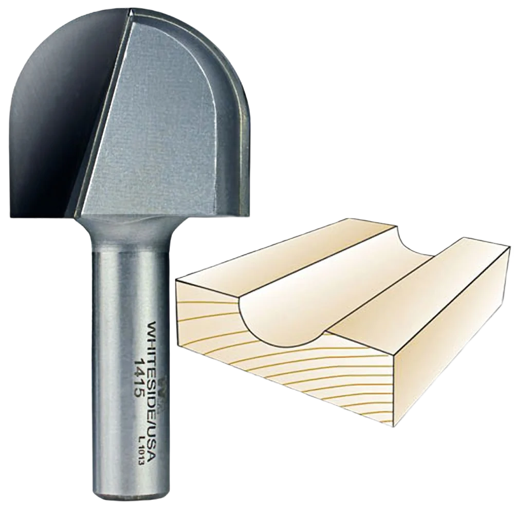 Verified Whiteside Core Box Bit 1 2 in. SH x 3 4 in. R x 1-1 2 in. CD Superior