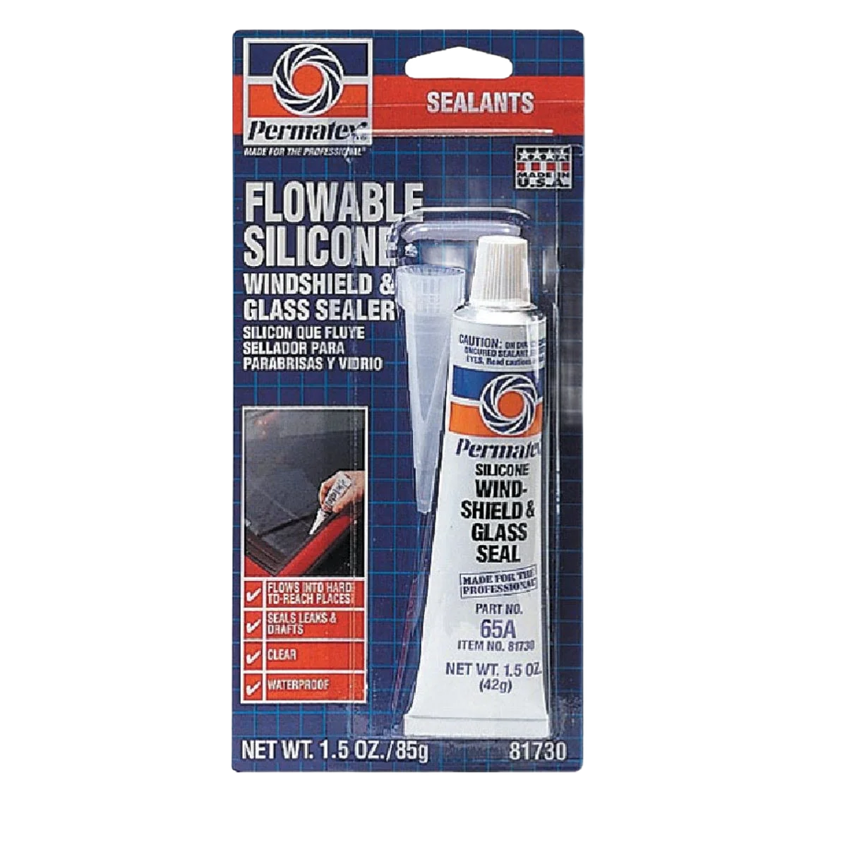 Convenient Permatex Windshield and Glass Sealer Efficient