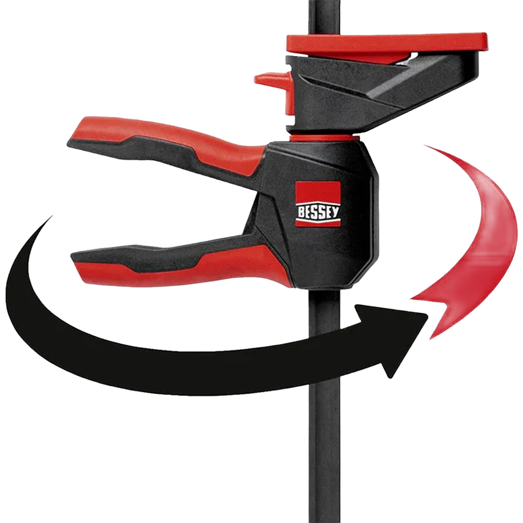 Classic BESSEY Tools 24 One Handed Trigger Clamps with 360° Rotating Handle Expertly Made