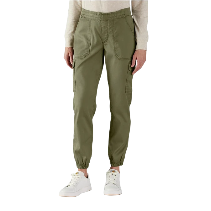 Unique Carhartt XL Womens Dusty Olive TENCEL™ Fiber Series Relaxed Fit Twill Pants Original Design