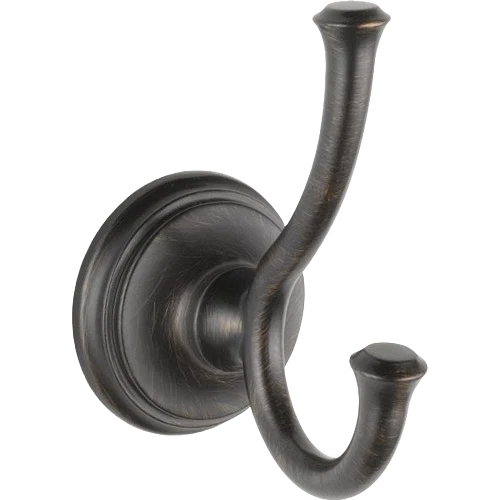 Stylish Delta Cassidy Venetian Bronze Double Robe Hook High-Grade