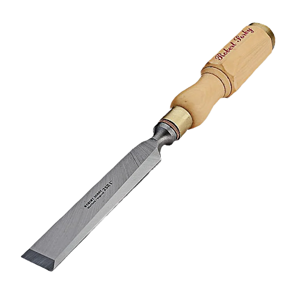 Efficient Sorby Octagonal Boxwood Handle Bench Chisel 1 in. Eco-Friendly