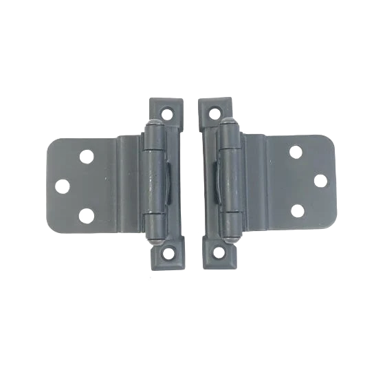 Effective Acorn Smooth Black Offset Self Closing Cabinet Hinge Pair 3 8 in. Healthy