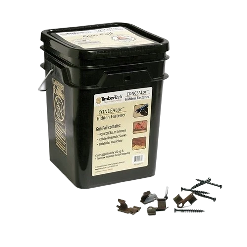 High-Grade TimberTech CONCEALoc® Hidden Fastener Gun Pail for Pneumatic 500 sq. ft. Clean