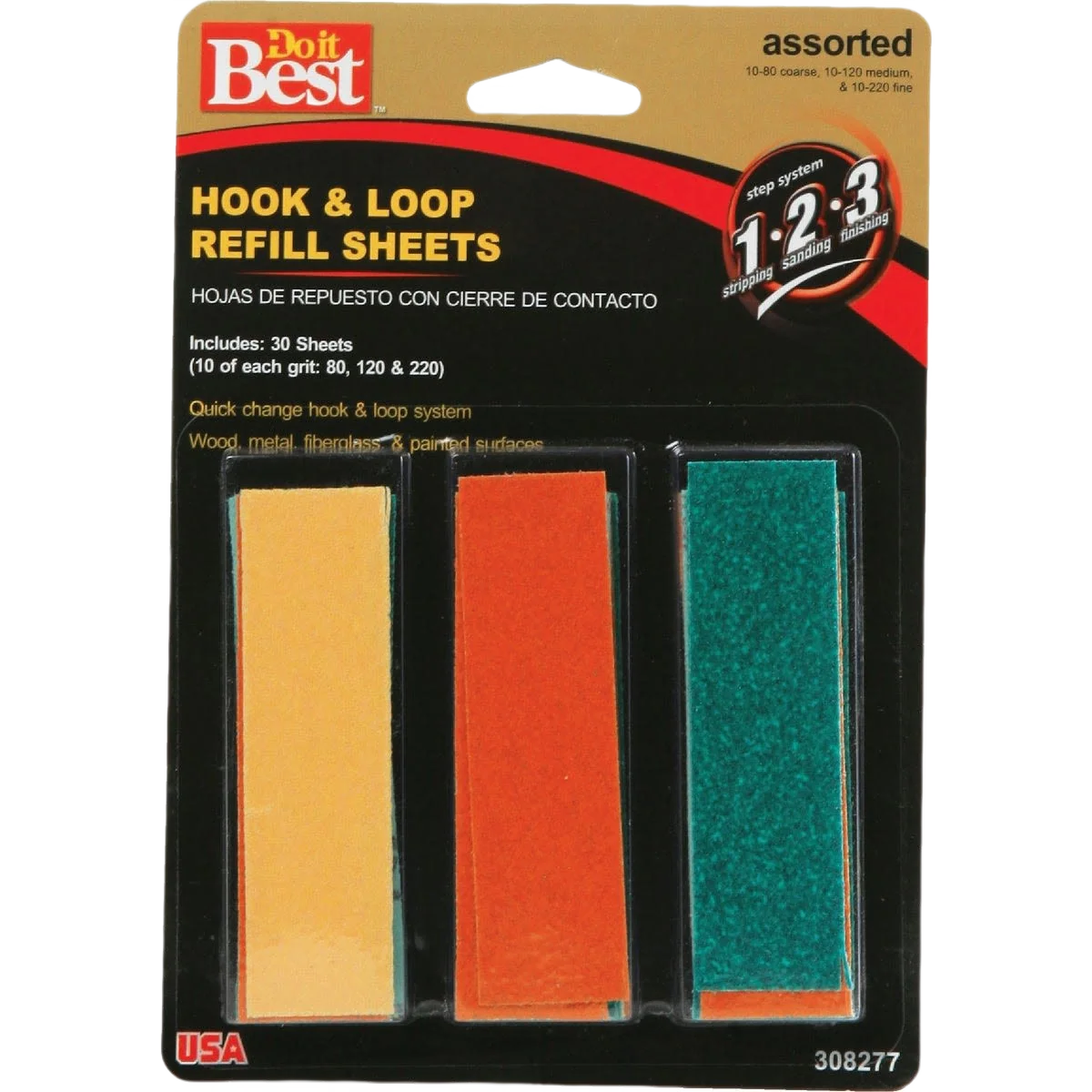 First-Class Do it Micro Zip Sander Refill Sheets Eco-Friendly