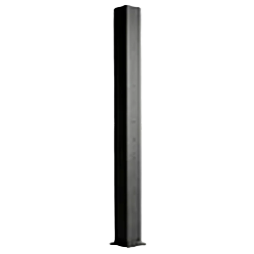 Casual Key-Link American Series 3-1 4 x 40-In. Black Drilled Stair Line Post Verified