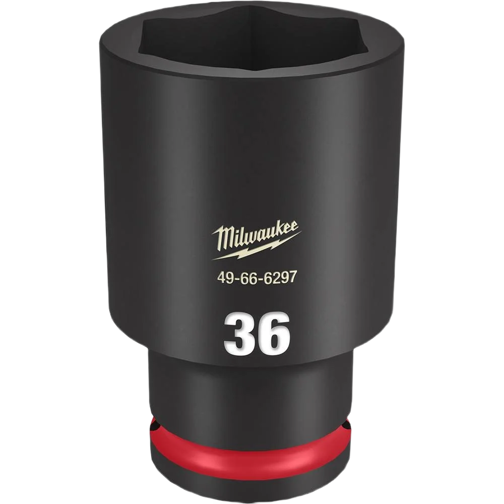 Trendy Milwaukee SHOCKWAVE™ Impact Duty™ 1 2 Drive 36-mm Deep 6 Point Socket Artisan