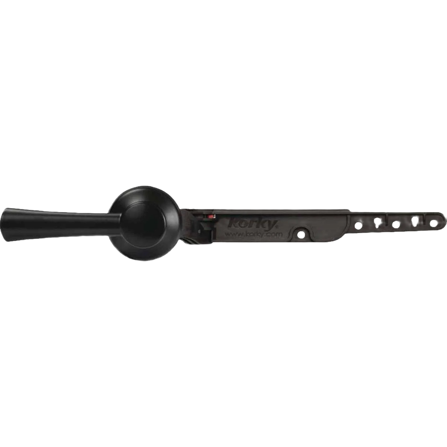 Safe Korky Strongarm Matte Black Universal Tank Lever with Simple Handle Recyclable