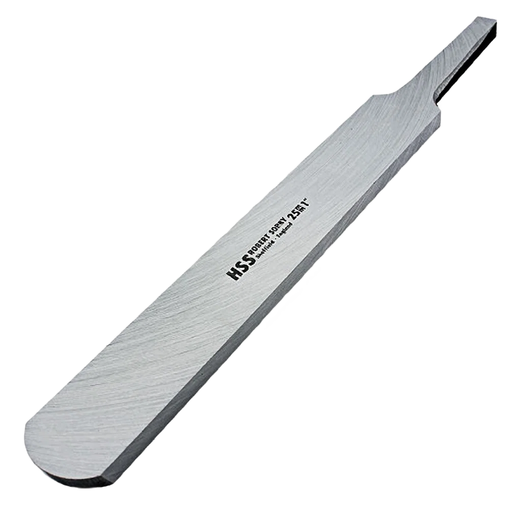 Relaxed Sorby Round Nose Scraper Blade 1 in. Superior