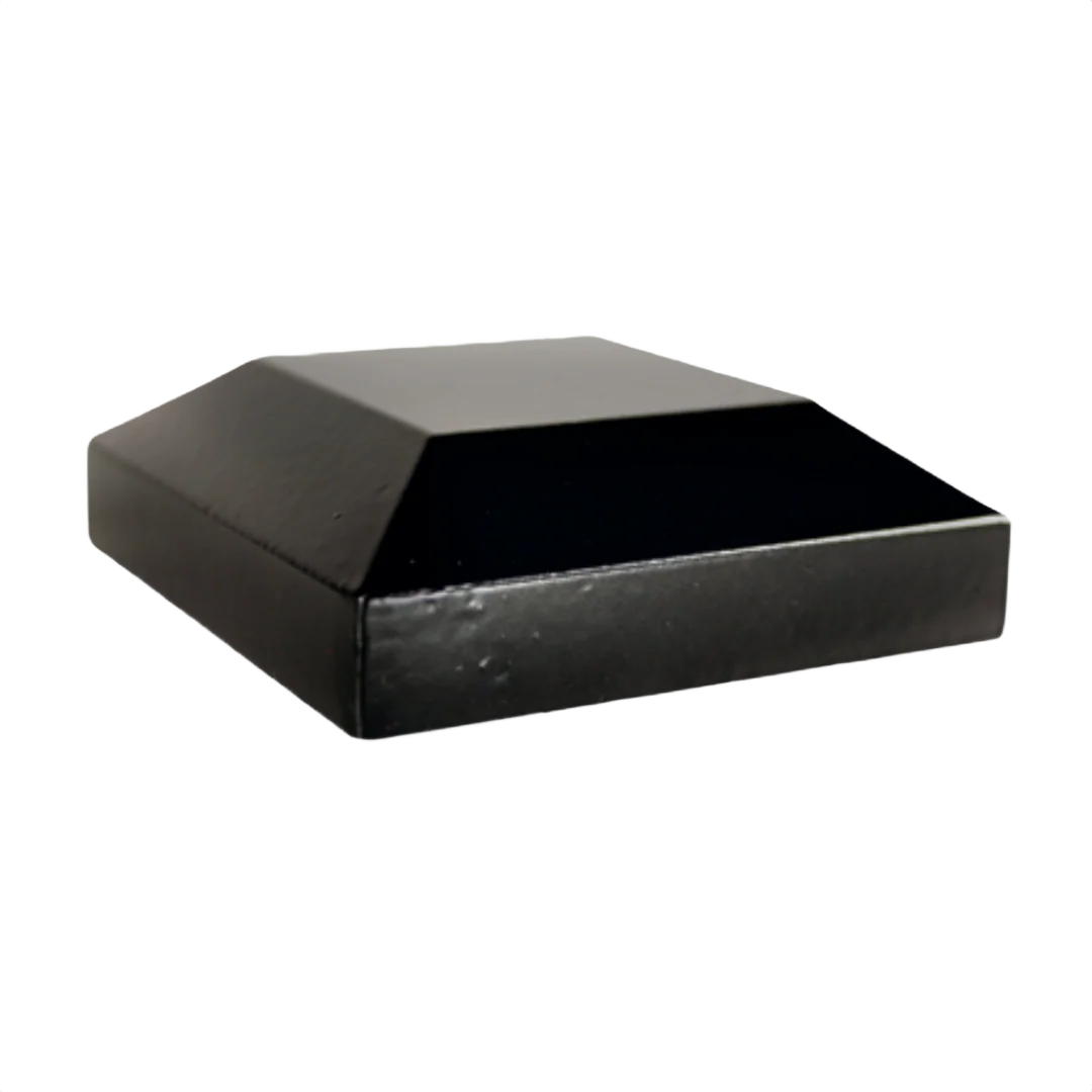 Detailed Key-Link American Series 3-1 4-In. Black Flat Post Cap Proven
