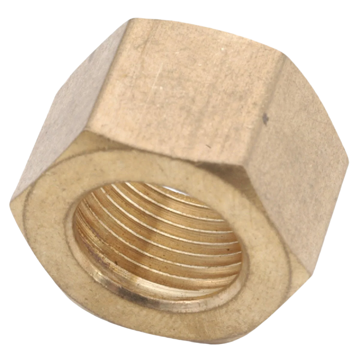 Practical Anderson Metals 3 8 In. Brass Compression Nut 3-Pack First-Class