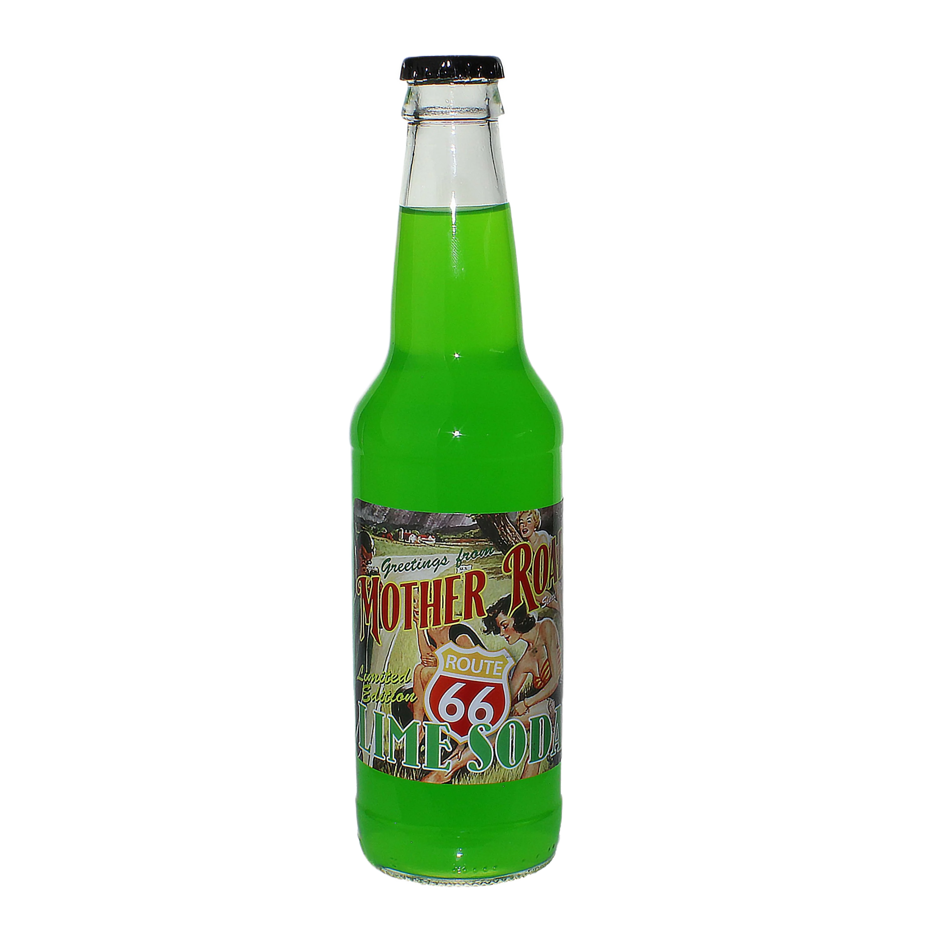 Stylish Mother Road Route 66 Lime Soda 12 oz. Exceptional