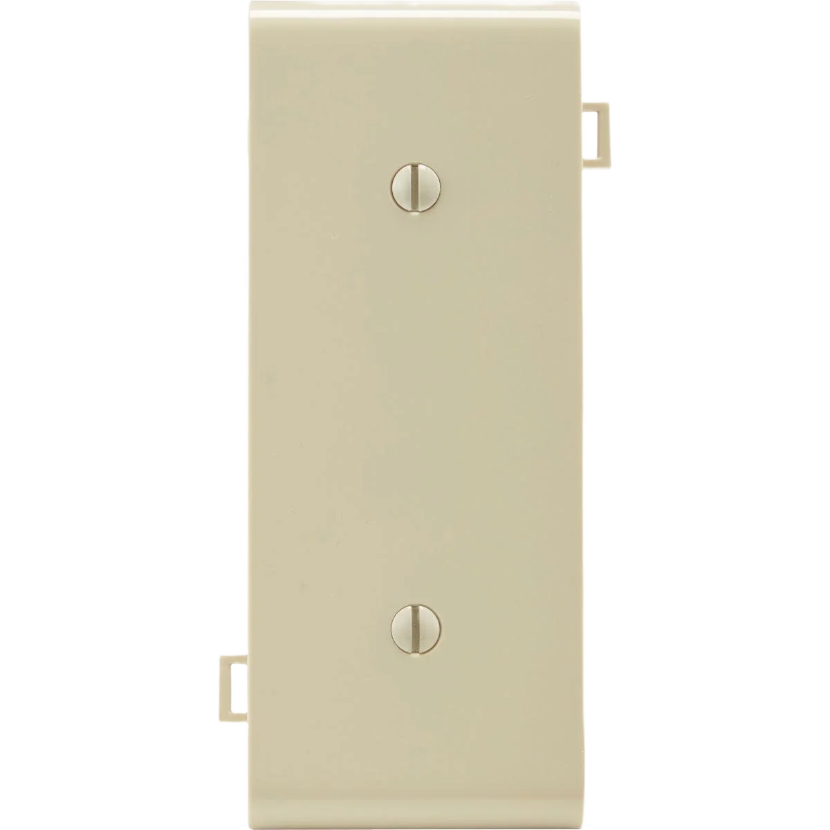 Artisan Leviton 1-Gang Ivory Standard Center Nylon Blank Wall Plate Easy-to-Use