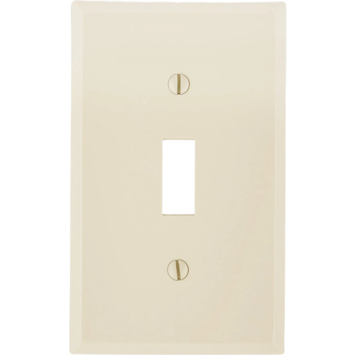 Consistent Leviton Toggle Switch 1-Gang Ivory Wall Plate Fashionable