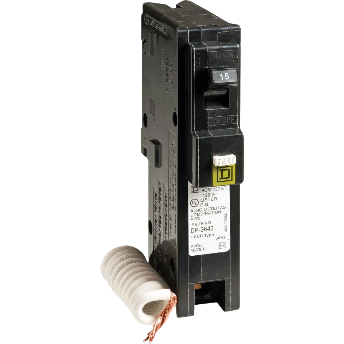 Specialty Square D Homeline Combination Arc Fault Breaker Convenient