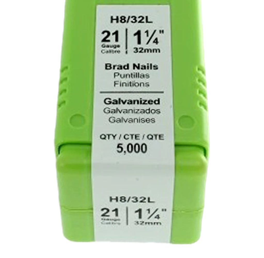 Contemporary Grex 21-Gauge Brads 1-1 4 in. 5M Classic