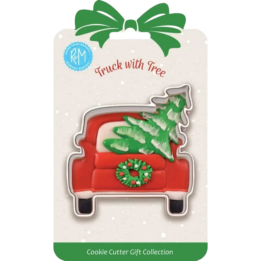 Fine R M International 3.25 Truck with Tree Cookie Cutter Comfortable