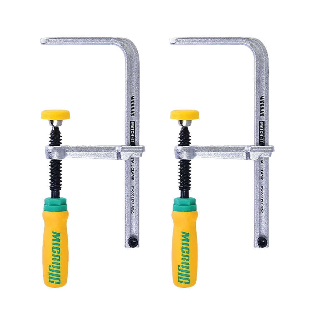 Convenient Microjig MatchFit Dovetail Clamp Pro Kit Premium Material