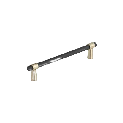 Refined Amerock Destine 6-5 16 Center-to-Center Matte Black Cabinet Pull Top-Quality