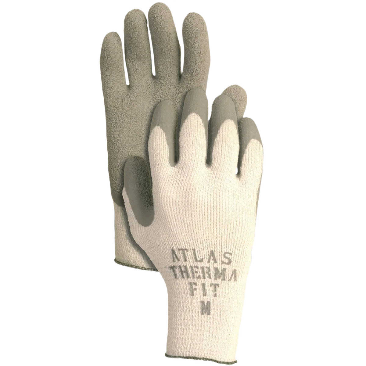 High-Performance Atlas Men’s XL Latex Dipped Knit Outdoor Work Gloves Long-Lasting