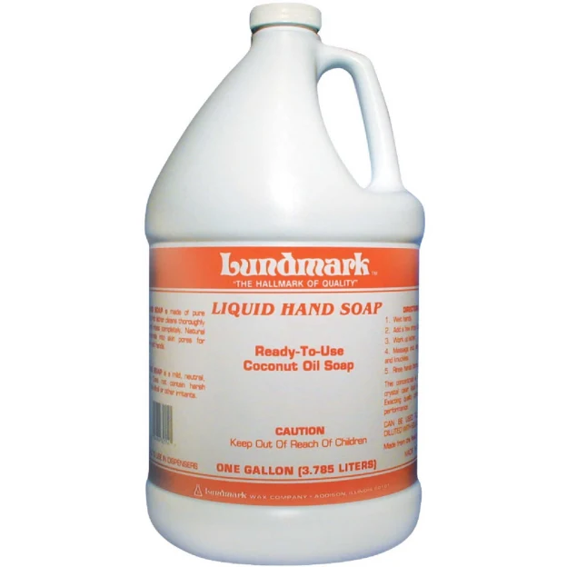Environmentally Friendly Lundmark Coconut Oil Liquid Hand Soap 1 Gallon High-Grade