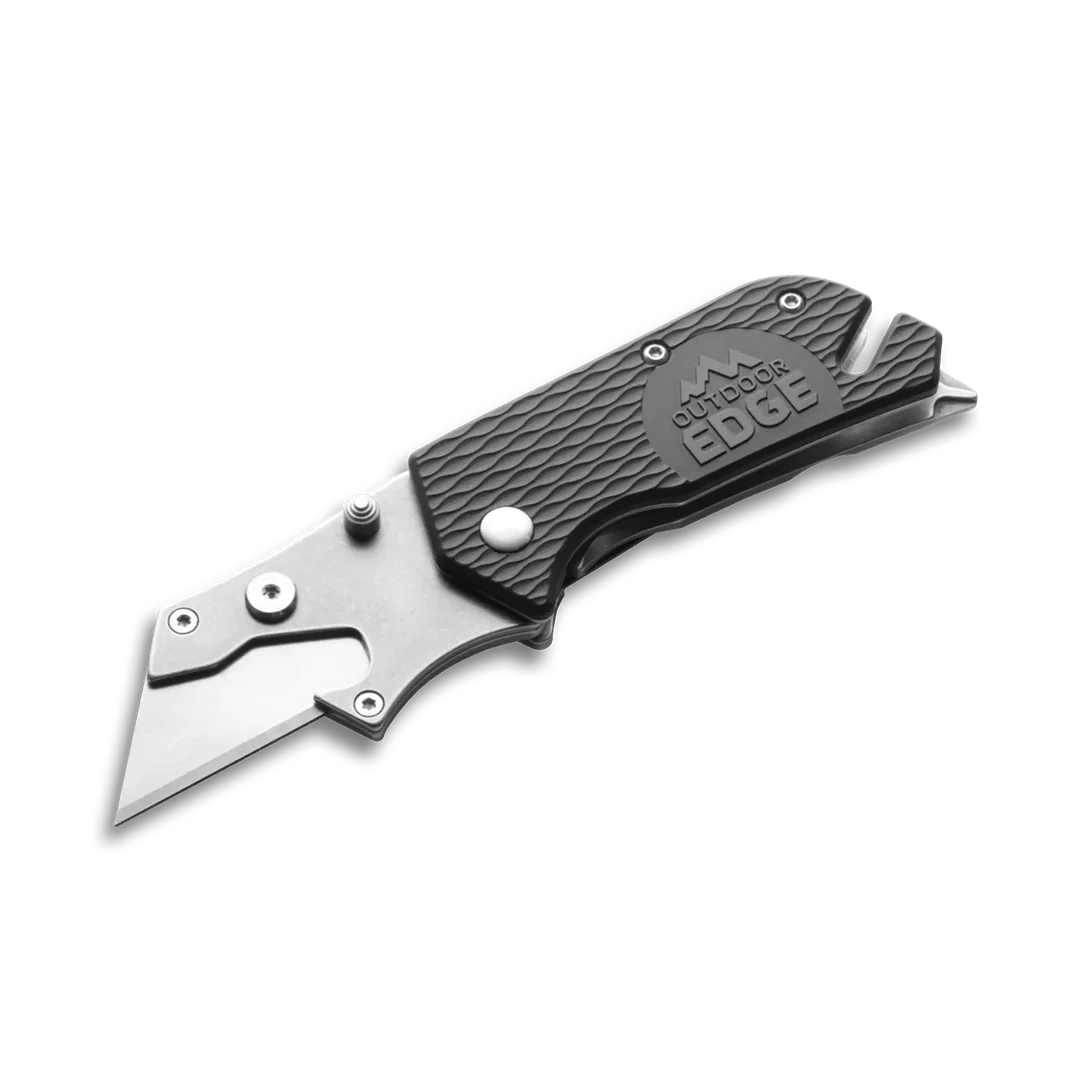 Proven Outdoor Edge Utilipro™ Folding Utility Knife Multi Tool Black Innovative
