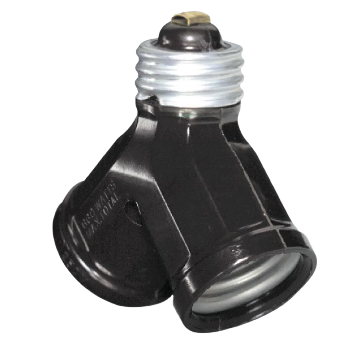 Practical Leviton Brown 125V Twin Socket Adapter Fine Crafted