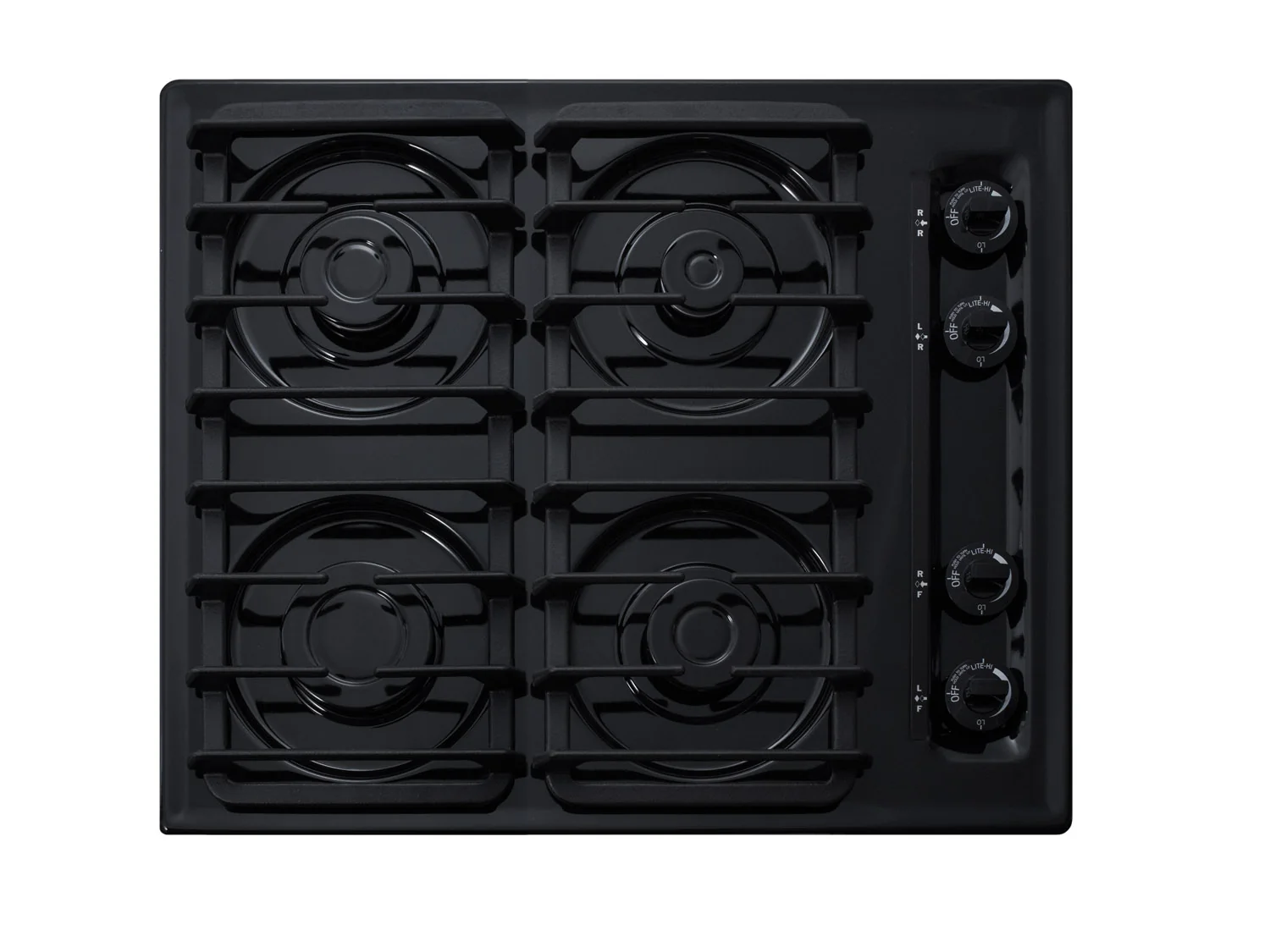 Fashionable 24 Wide 4-Burner Gas Cooktop High-Quality