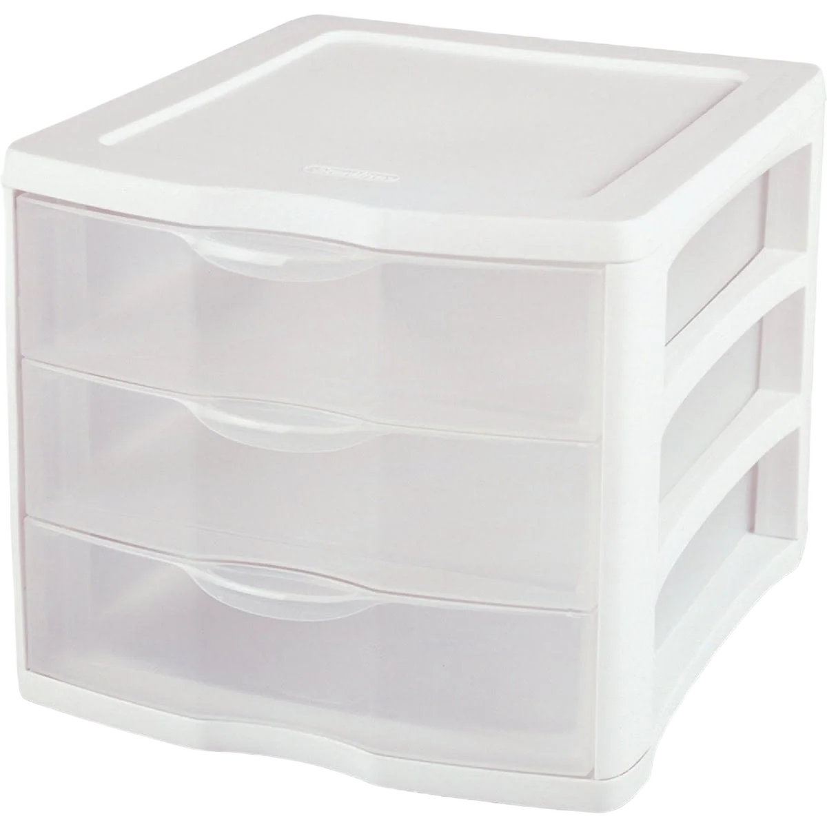 Comfortable Sterilite ClearView 3-Drawer Storage Unit Healthy