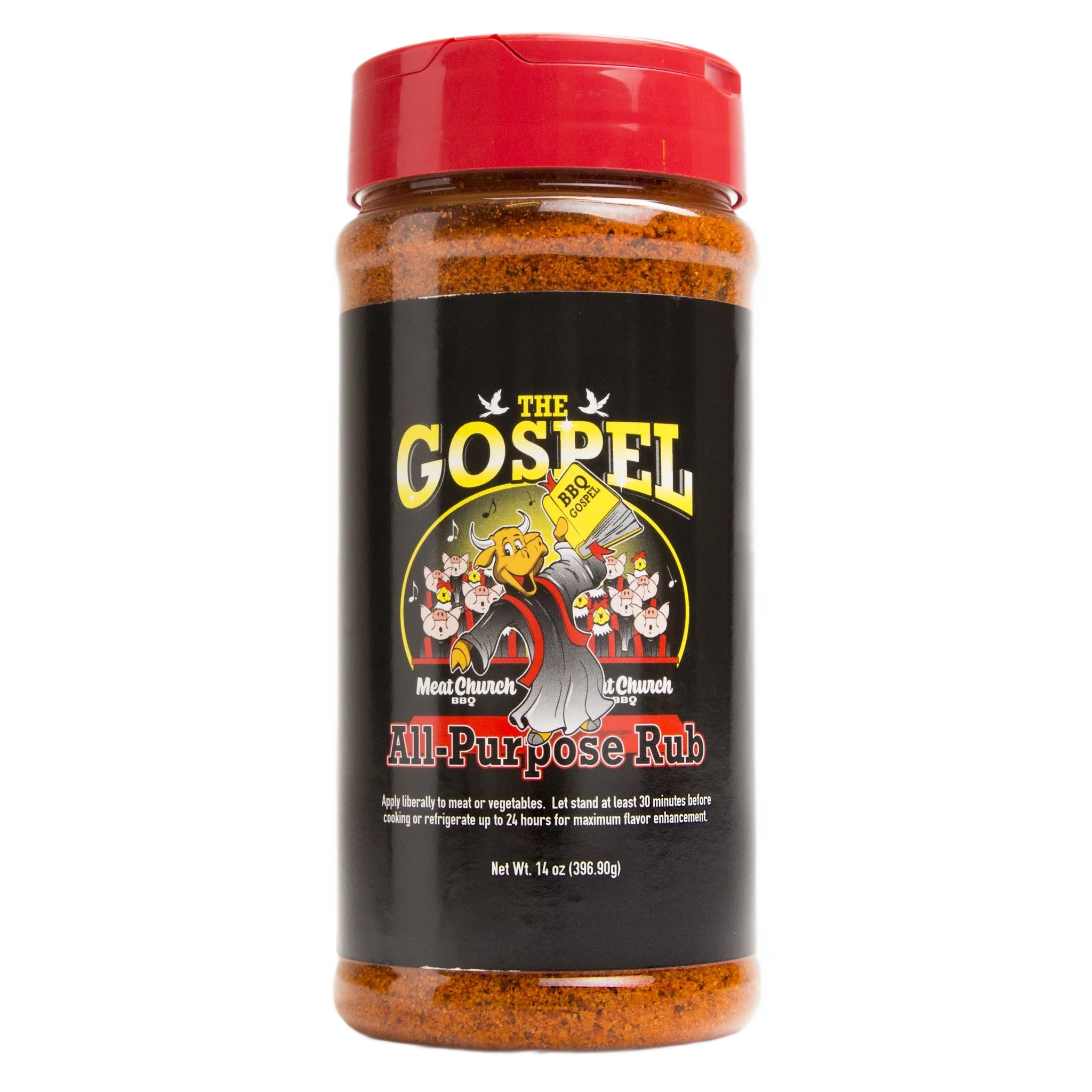 Smooth Meat Church BBQ The Gospel Gluten All Purpose BBQ Rub 12 oz. Environmentally Friendly