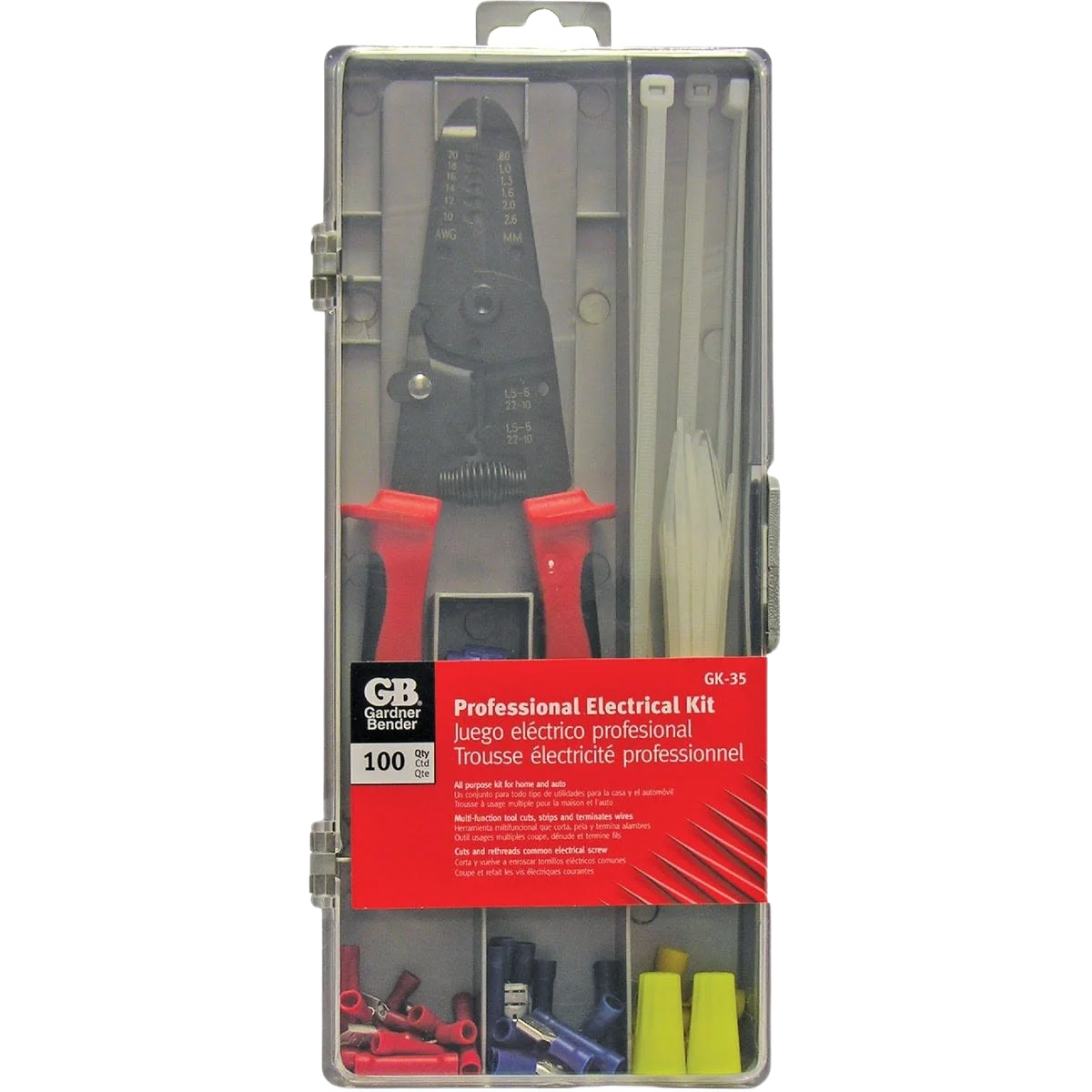 Fine Crafted Gardner Bender Professional Wire Terminal Kit with Multi-Tool Enhanced