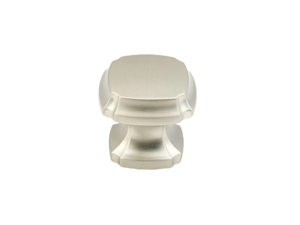 Functional Schaub Empire Square Knob Sn Soft