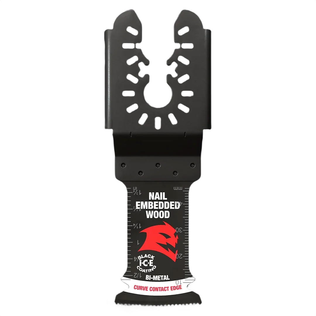 Enhanced Diablo 1-1 4 in. Universal Bi-Metal Oscillating Blade for Nail-Embedded Wood 3PK Optimized