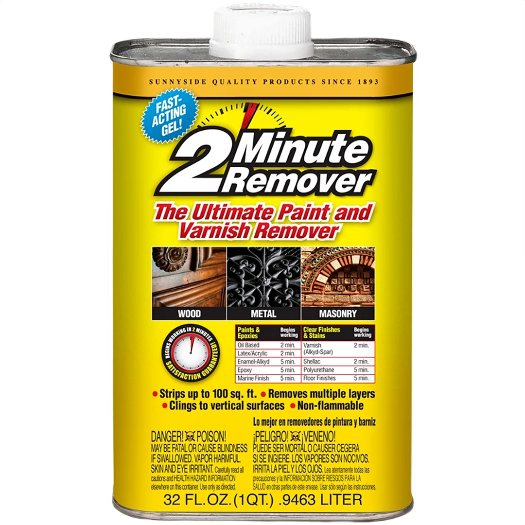 Certified Sunnyside 2 Minute Gel Paint Varnish Remover 1 Qt. Soft